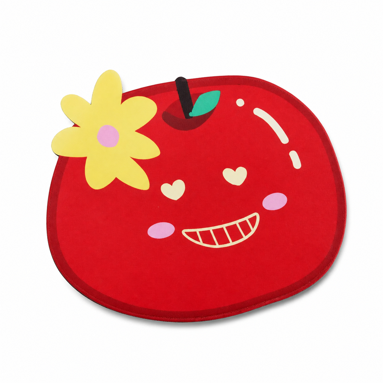 Good Apple Mouse Pad on white background